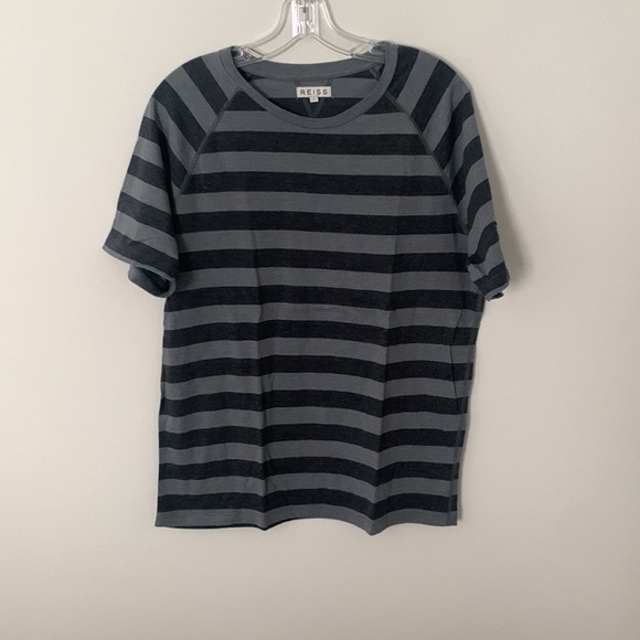 Reiss Men’s Striped T-Shirt - Picture 2 of 6